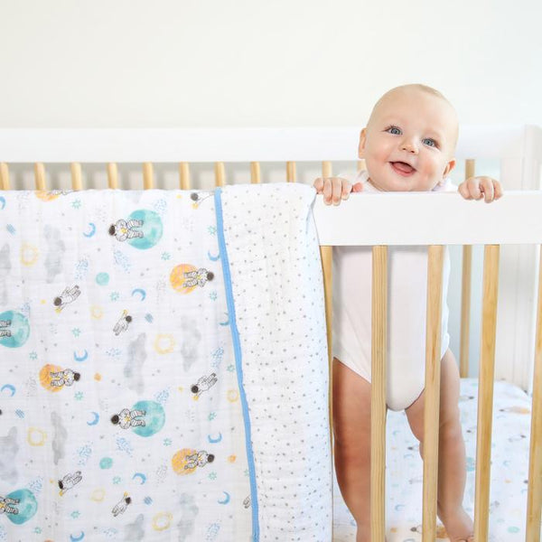 Aden + Anais Essentials Muslin Blanket - Space Explorers