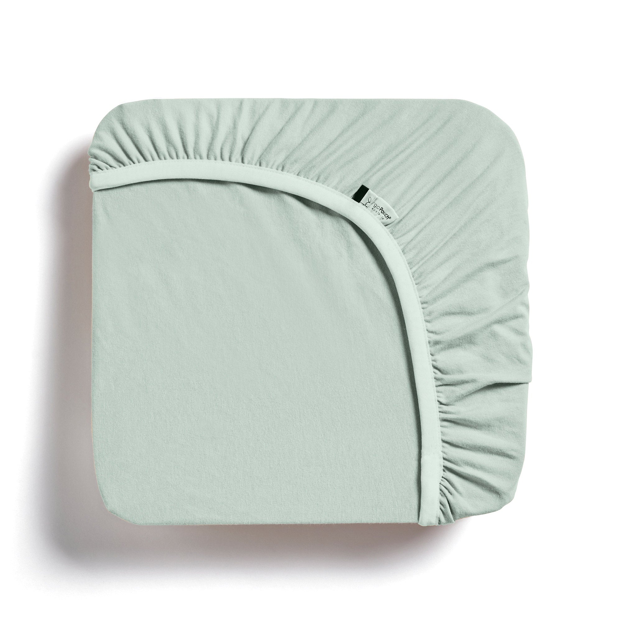 ErgoPouch Bedding - Organic Cot Fitted Sheet Sage