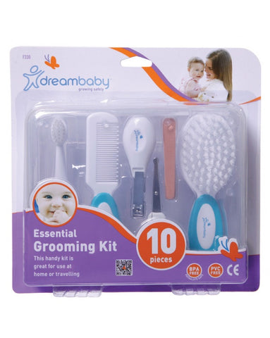Dreambaby 10 Piece Essential Grooming Kit - Aqua