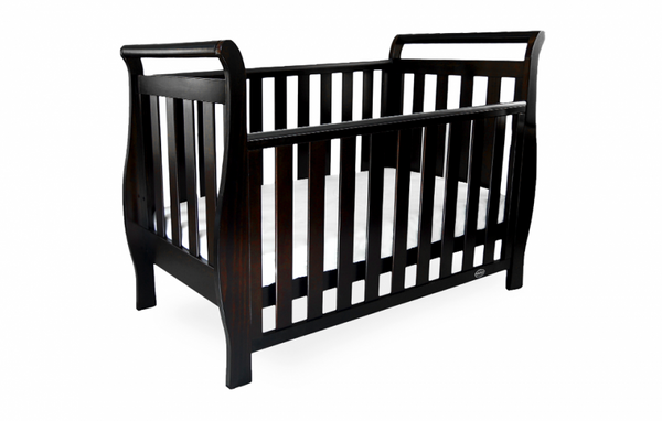 Babyhood Georgia Sleigh Cot Luxx