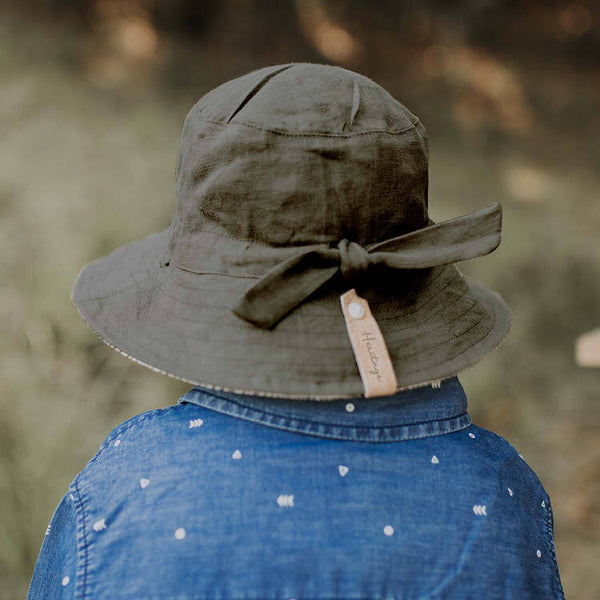 Bedhead Reversible Sun Hat - Mallee / Olive