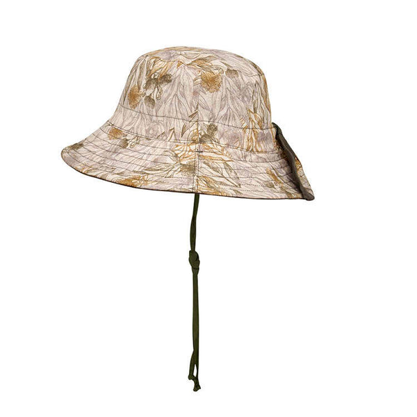 Bedhead Reversible Sun Hat - Mallee / Olive