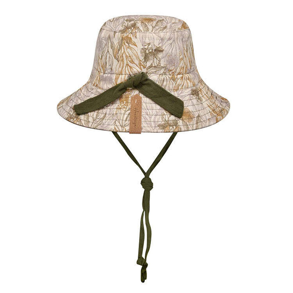 Bedhead Reversible Sun Hat - Mallee / Olive