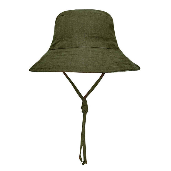 Bedhead Reversible Sun Hat - Mallee / Olive