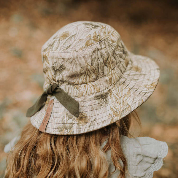 Bedhead Reversible Sun Hat - Mallee / Olive