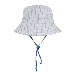 Bedhead 'Explorer' Kids Reversible Sun Hat - Sprig/Steele