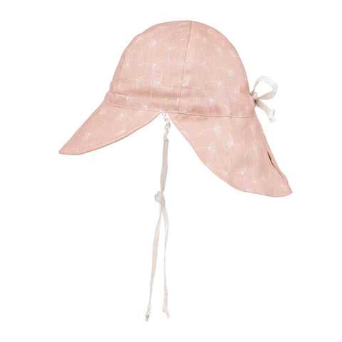 Bedhead 'Lounger' Baby Reversible Hat - Frances/Flax