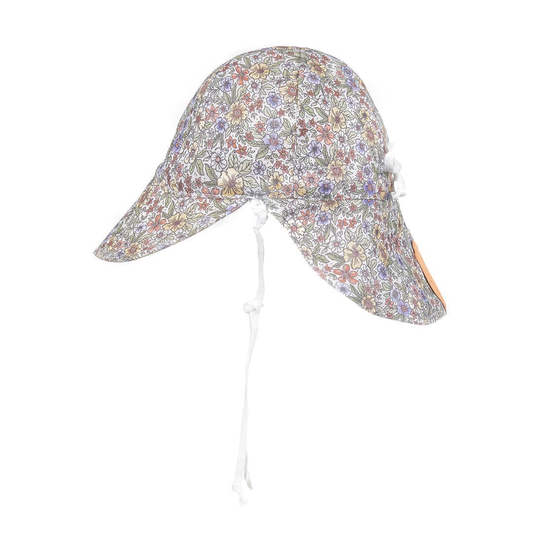 Bedhead 'Lounger' Baby Reversible Hat - Winnie/Blanc