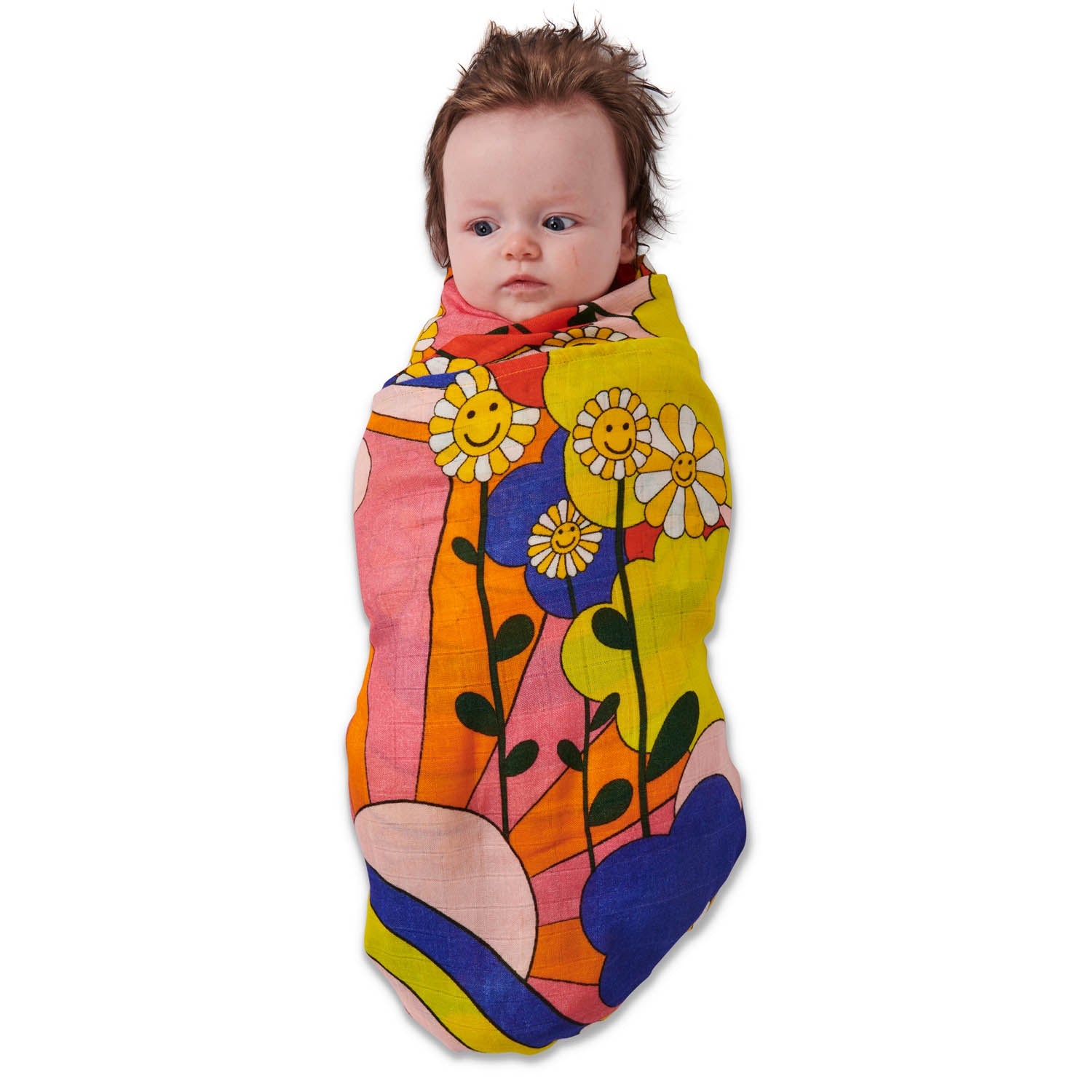 Kip & Co Flower Power Bamboo Swaddle