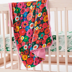 Kip & Co Flower Bed Organic Snuggle Blanket