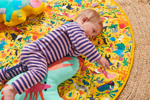 Kip & Co Cool Animals Quilted Play Mat