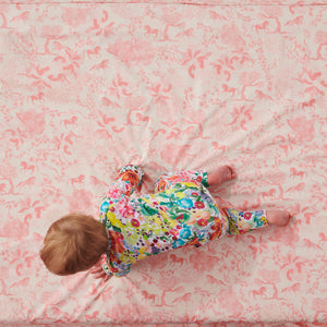 Kip & Co Fleur Cotton Fitted Sheet - Bassinet
