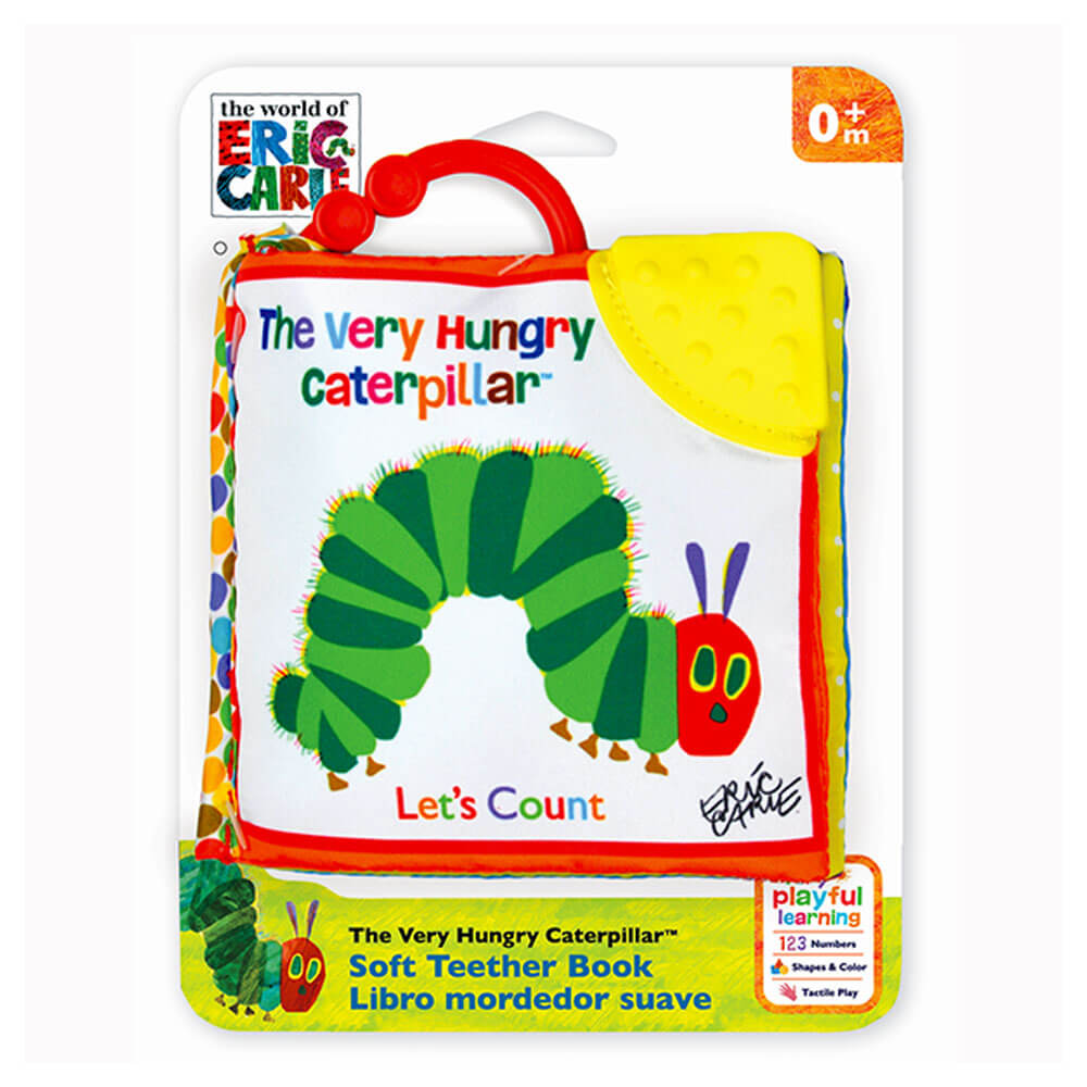 The Very Hungry Caterpillar Clip On Soft Book - Lets Count