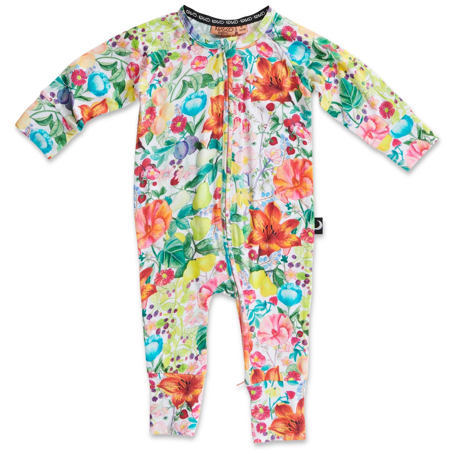 Kip & Co Abundance Organic LS Zip Romper