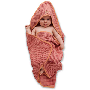 Kip & Co Rosie Waffle Baby Towel