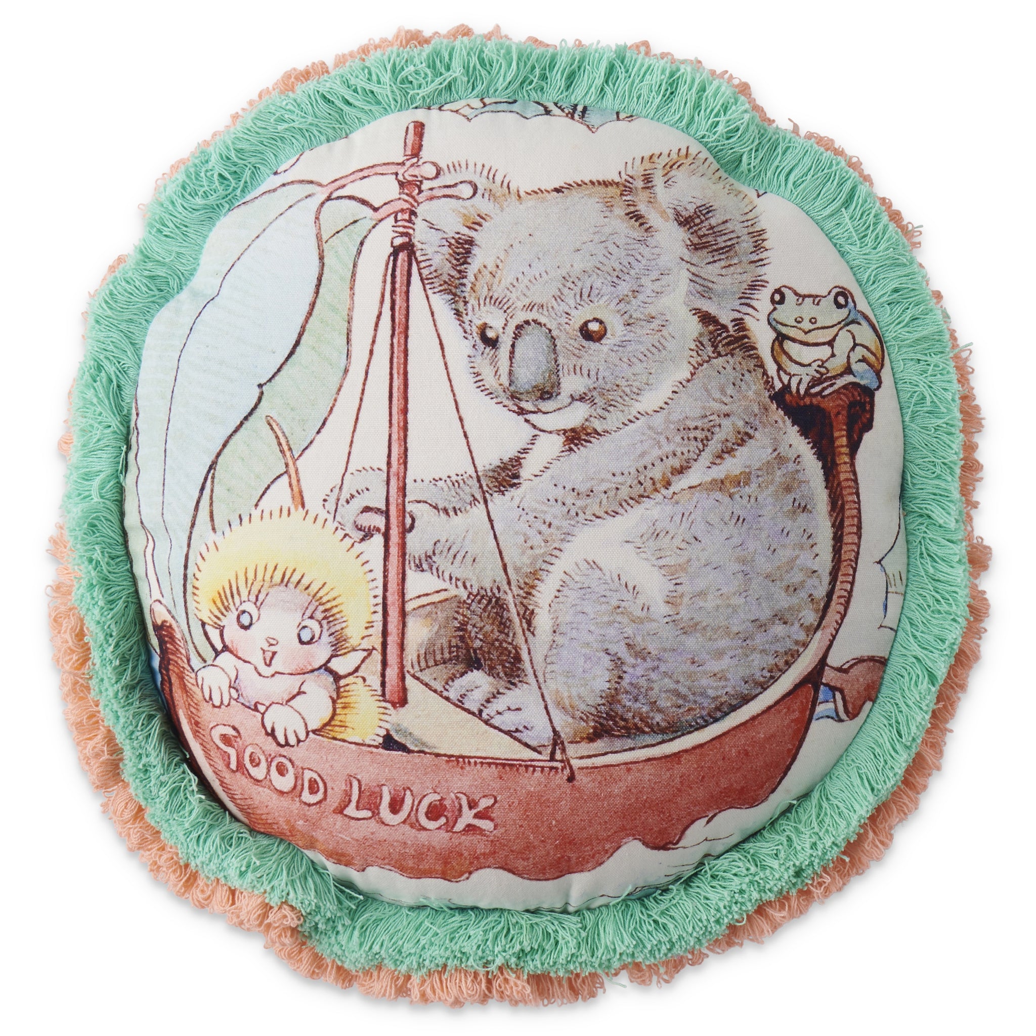 Kip & Co Koala Magic Round Cushion