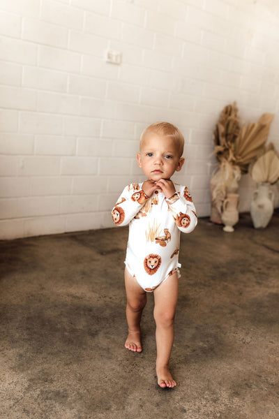 Snuggle Hunny Lion Long Sleeve Bodysuit