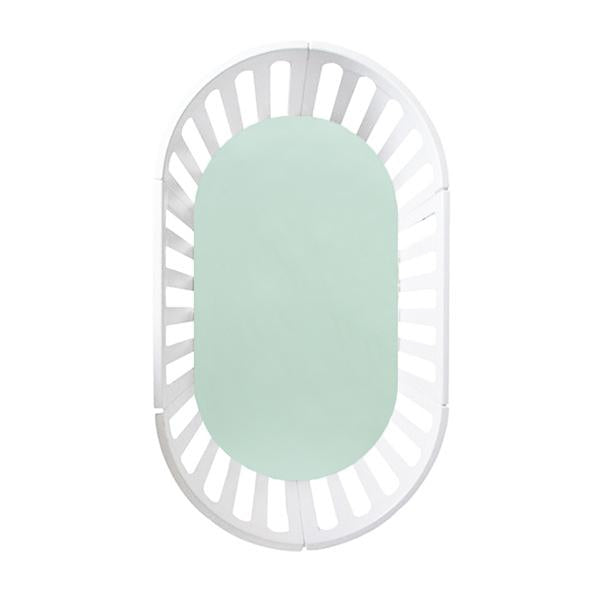 Little Turtle Baby Oval Cot Sheet