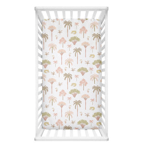 Lolli Living Tropical Cot Fitted Sheet - Tropical