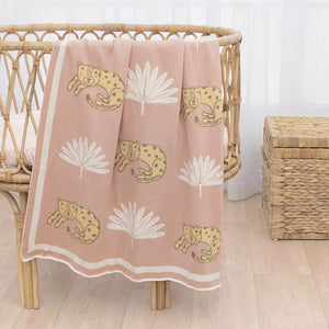 Lolli Living Tropical Pram Knitted Blanket