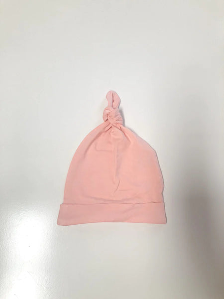Luna's Treasures Knotted Beanie - Marshmallow Pink