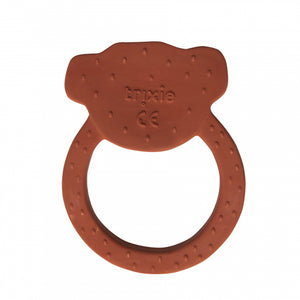 Trixie Natural Rubber Round Teether - Mr, Monkey