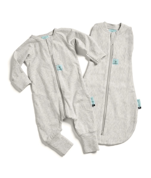 ErgoPouch Newborn Gift Pack - Grey Marle