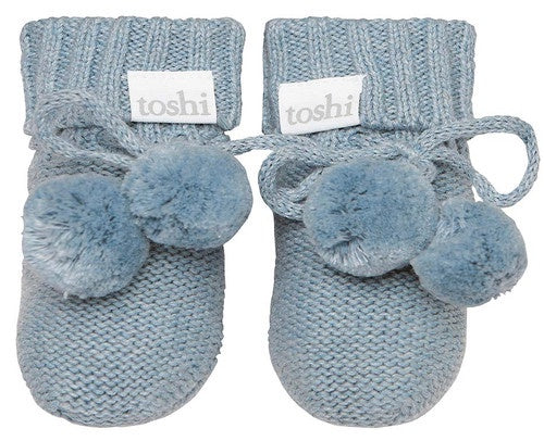 Toshi Organic Booties Marley Storm