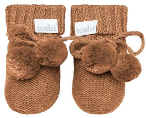 Toshi Organic Booties Marley Walnut