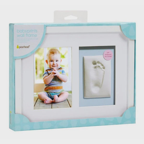 Pearhead Babyprints Wall Frame - White