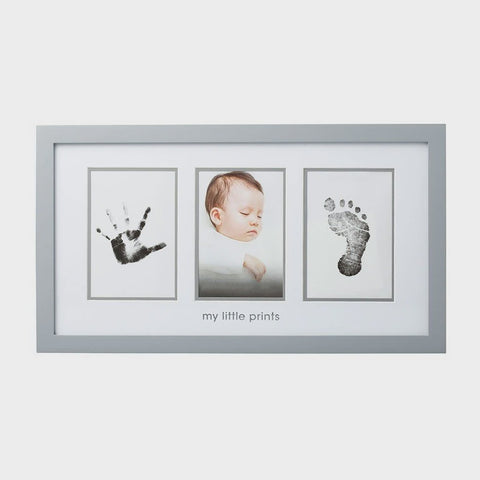 Pearhead Babyprints Photo Frame - Grey