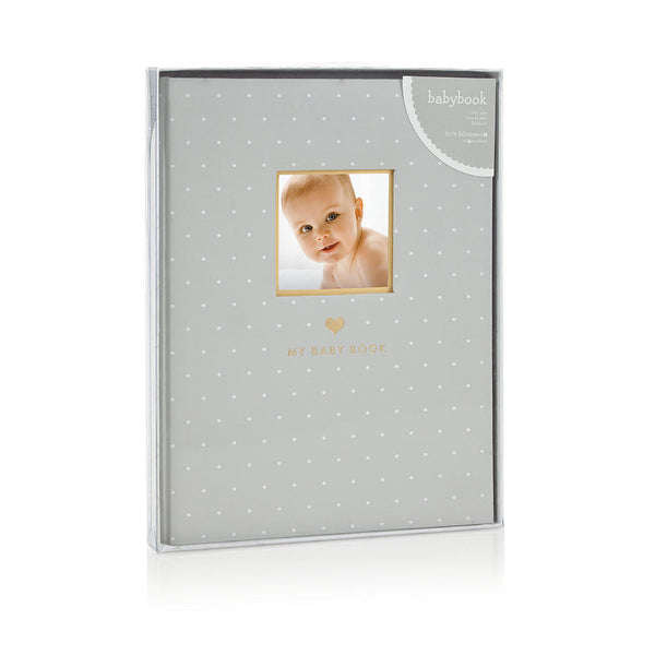 Sweet Welcome Baby Book - Grey