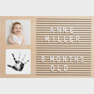 Pearhead Babyprints Letterboard Frame