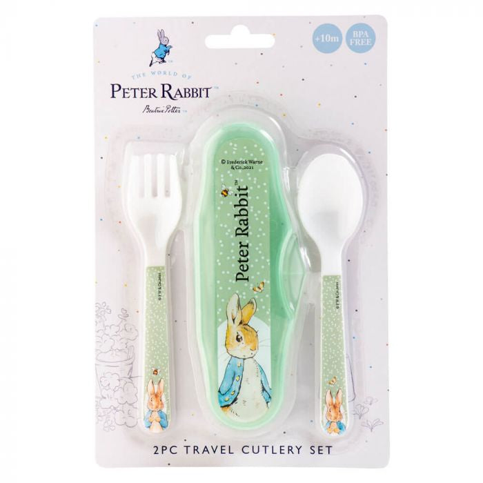 Peter Rabbit Fork & Spoon Travel Cutlery Set