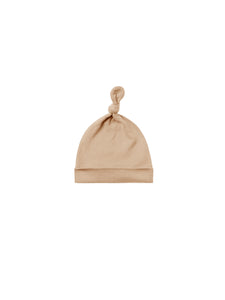 Quincy Mae Knotted Baby Hat - Apricot