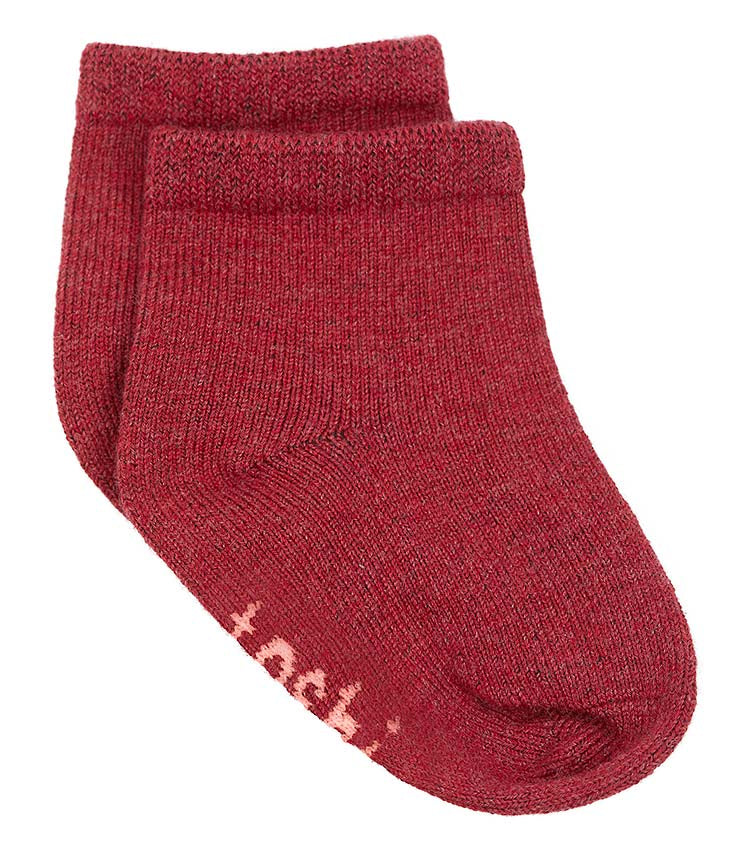 Toshi Dreamtime Organic Ankle Socks Rosewood