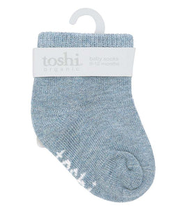 Toshi Dreamtime Organic Ankle Socks Storm