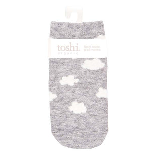 Toshi Organic Socks Clouds