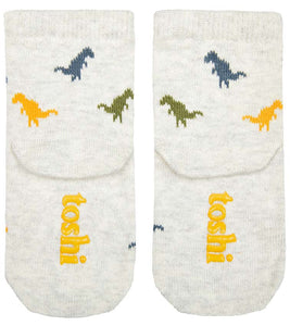 Toshi Organic Baby Socks Jacquard Jungle Giants