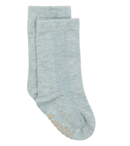Toshi Dreamtime Organic Knee Socks Ice