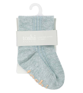 Toshi Dreamtime Organic Knee Socks Ice