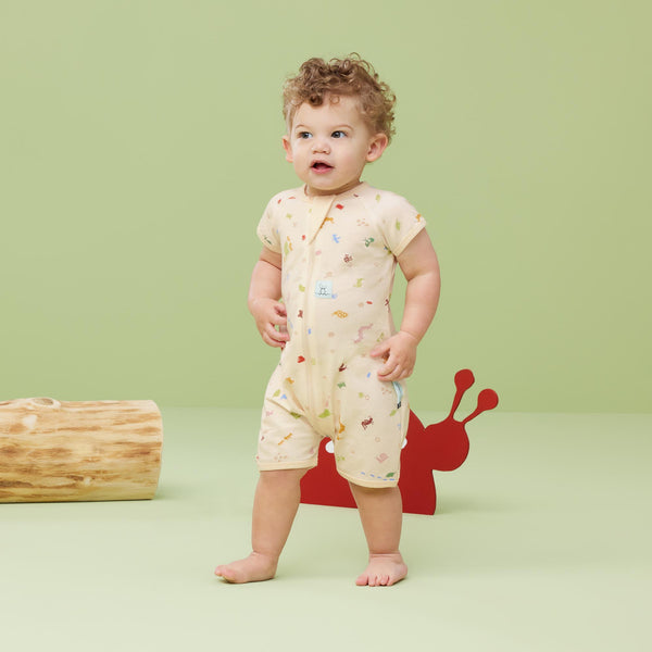 ErgoPouch Layers Short Sleeve 0.2 Tog - Critters