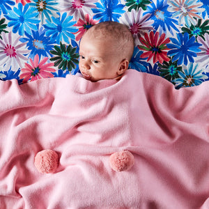 Kip & Co Candy Cotton Pom Pom Blanket - Baby