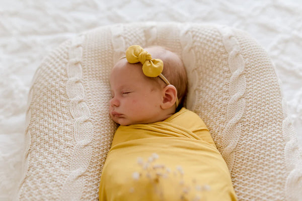 Luna's Treasures Jersey Baby Bow Headband