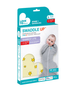 Love to Dream Swaddle Up Bamboo Lite 0.2tog - Yellow