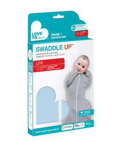 Love to Dream Swaddle Up Lite 0.2 Tog - Light Blue