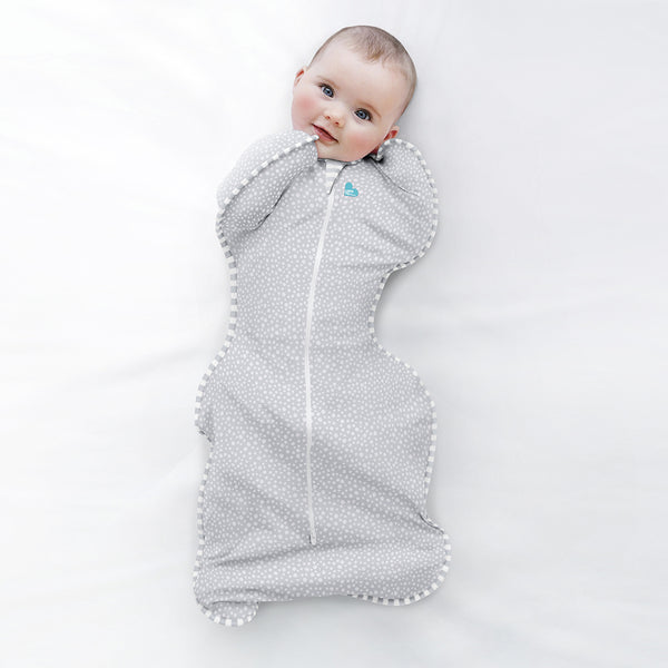 Love to Dream Swaddle Up Bamboo 1.0 Tog - Grey Wave