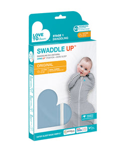 Love to Dream Swaddle Up Original 1 Tog - Dusty Blue