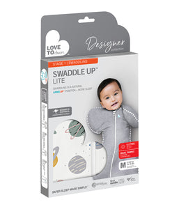 Love to Dream Swaddle Up Lite Designer Collection - Space Print 0.2tog