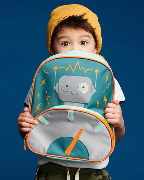 Skip Hop Spark Style Little Kid Backpack - Robot